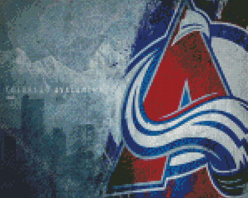 Colorado Avalanche Team Logo Diamond Paintings