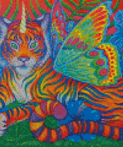 Fairy Tiger Diamond Paintings