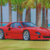 Ferrari F40 Car Diamond Paintings