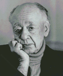 French Playwright Eugene Ionesco Diamond Paintings