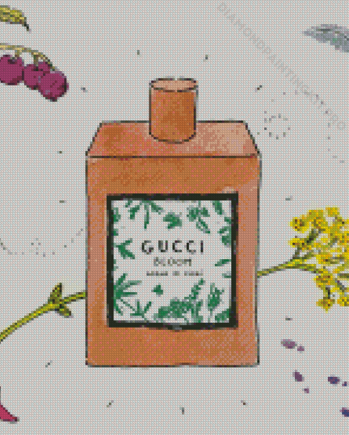 Gucci Perfume Art Diamond Paintings