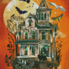 Halloween Haunted Property Diamond Paintings