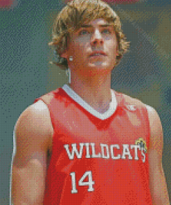 High School Musical Troy Bolton Diamond Paintings