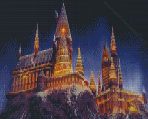 Hogwarts Christmas Diamond Paintings