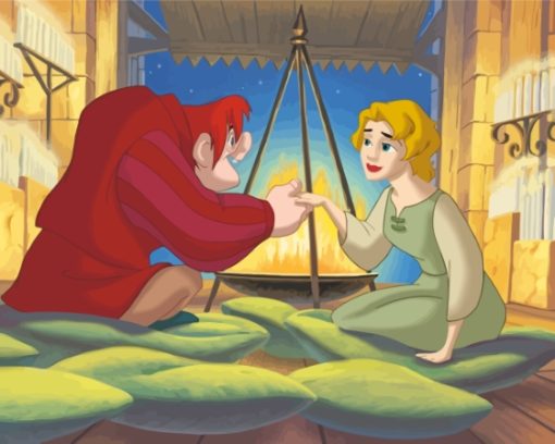 Hunchback Of Notre Dame Cartoon Diamond Paintings