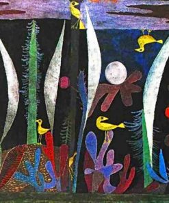 Landscape With Yellow Birds Paul Klee Diamond Paintings