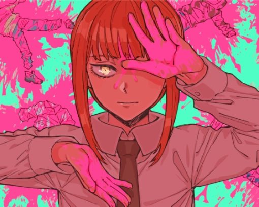 Makima Chainsaw Man Diamond Paintings