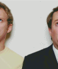 Mark And Jeremy Peep Show Characters Diamond Paintings