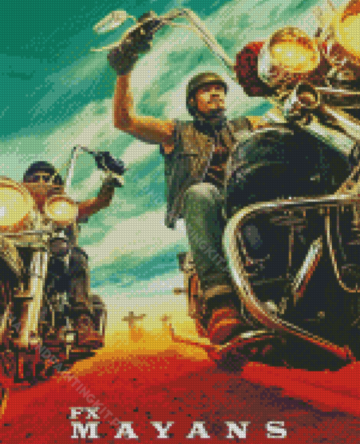 Mayans MC Poster Diamond Paintings