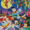 Mickey And Minnie In Japan With Friends Diamond Paintings