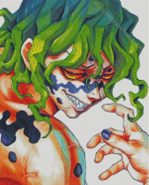 Monster Gyutaro Kimetsu No Yaiba Diamond Paintings