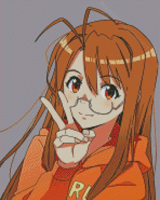 Naru Narusegawa Love Hina Diamond Paintings