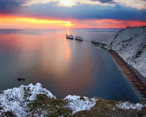 Needles Isle Of Wight Diamond Paintings