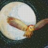 Owl Moon Diamond Paintings