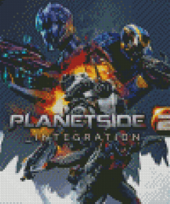 PlanetSide 2 Integration Poster Diamond Paintings