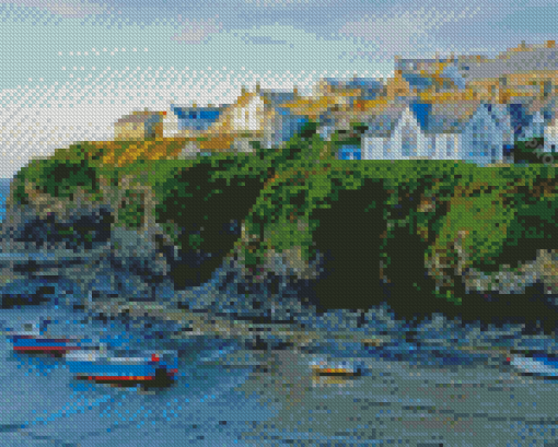 Port Isaac England Diamond Paintings