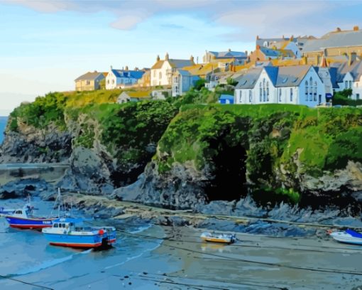 Port Isaac England Diamond Paintings