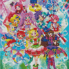 Pripara Anime Characters Diamond Paintings