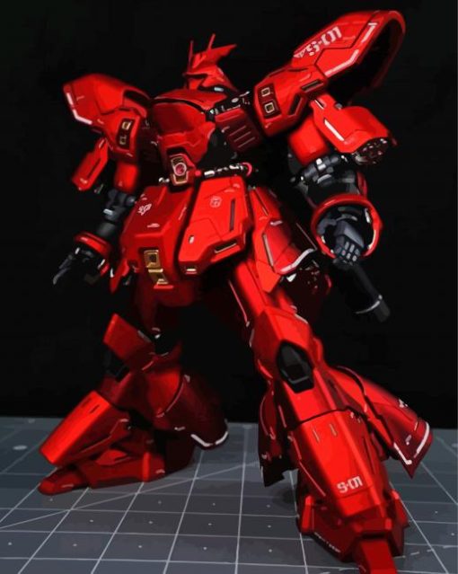 Sazabi Robot The Gundam Diamond Paintings