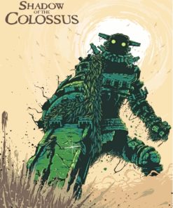Shadow Of Colossus Action Adventure Game Diamond Paintings