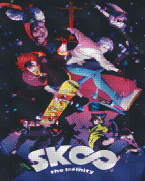 Sk8 To Infinity Anime Poster Diamond Paintings