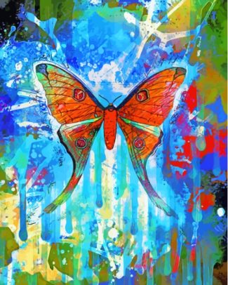 Splatter Whimsical Butterfly Diamond Paintings