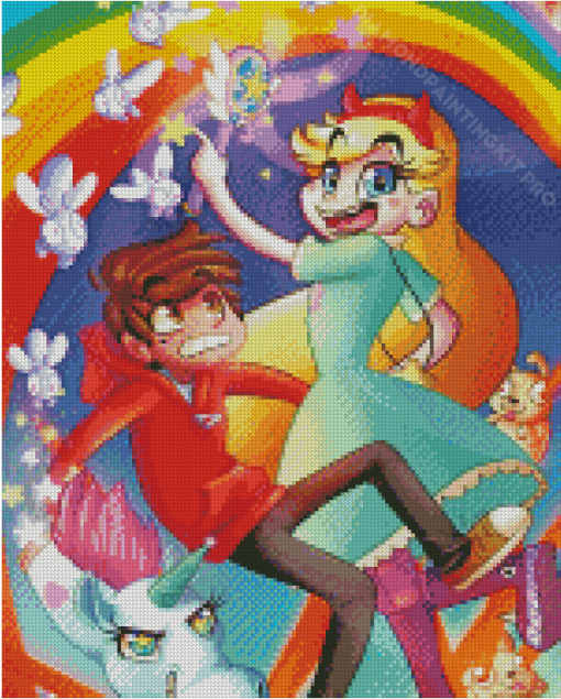 Star VS The Forces Of Evil TV Serie Diamond Paintings