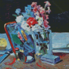 Still Life With Flowers Borisov Musatov Diamond Paintings