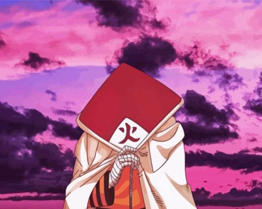 Sunset Naruto Hokage Diamond Paintings