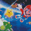 Super Mario Galaxy Diamond Paintings