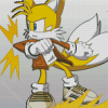 Tails The Hedgehog Character Diamond Paintings