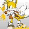 Tails The Hedgehog Character Diamond Paintings