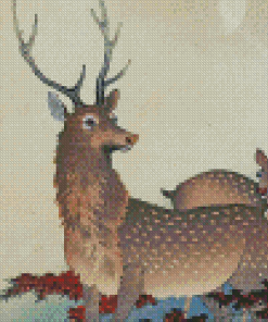 The Couple Deer Diamond Paintings