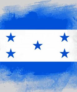 The Honduras Flag Art Diamond Paintings