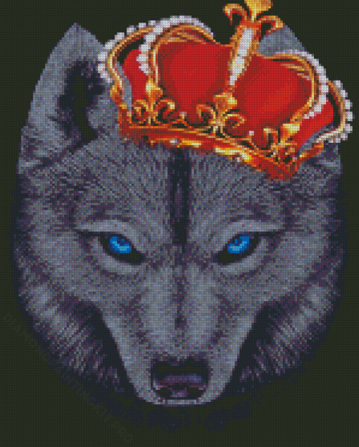 The King Wolf Diamond Paintings