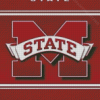 The MSU Bulldogs Football Logo Diamond Paintings