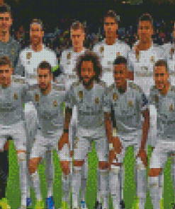 The Real Madrid Players Diamond Paintings