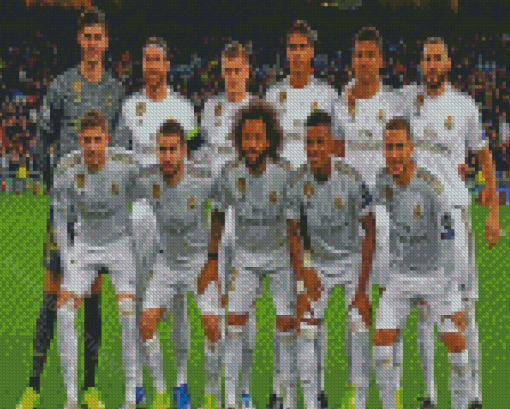 The Real Madrid Players Diamond Paintings