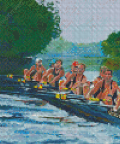 The Rowers Diamond Paintings