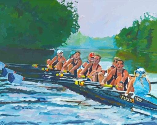 The Rowers Diamond Paintings