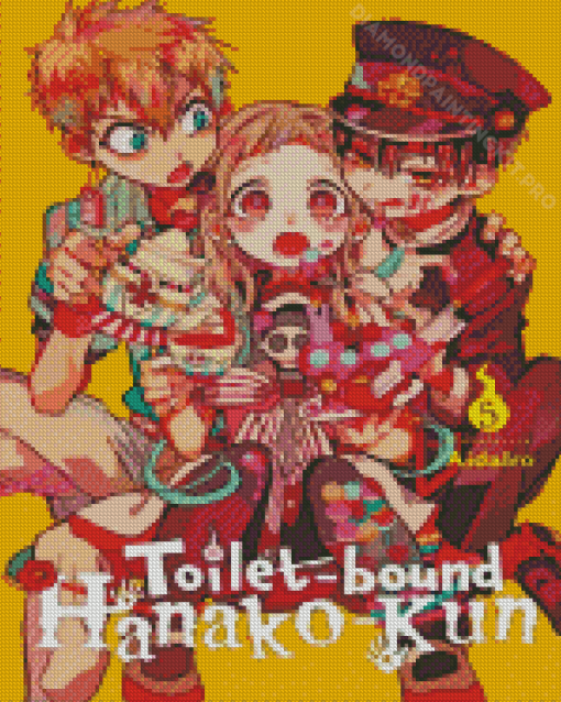 Toilet Bound Hanako Kun Manga Poster Diamond Paintings