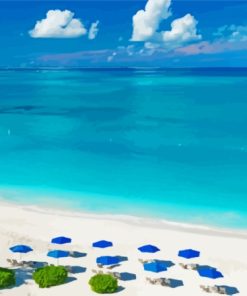 Turks And Caicos Seascape Diamond Paintings