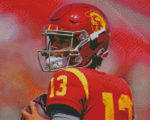 USC Trojans American Footballer Diamond Paintings