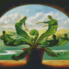 Vladimir Kush Plant Diamond Paintings