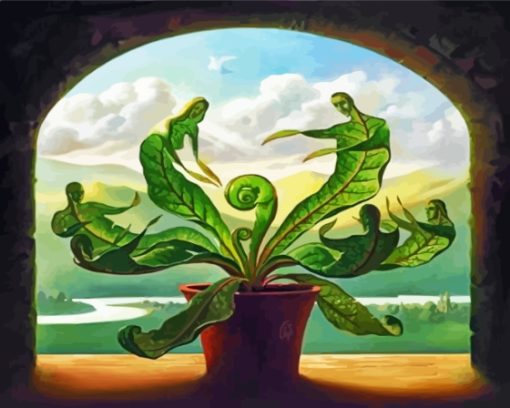 Vladimir Kush Plant Diamond Paintings