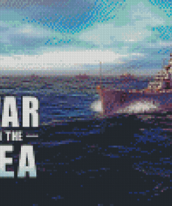 War On The Sea Game Diamond Paintings