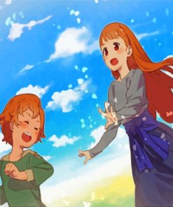 When The Promised Flower Blooms Manga Anime Diamond Paintings