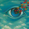 Aesthetic Abstract Eyes Diamond Paintings