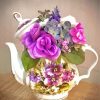 Aesthetic Teapot Flowers Diamond Paintings