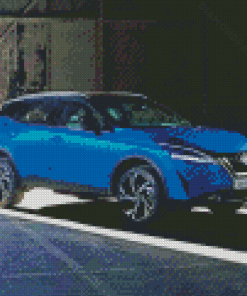 blue nissan qashqai Diamond Paintings